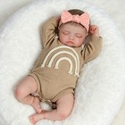 Lifelike Reborn Baby Dolls Vinyl Silicone Real Realistic Newborn Baby Girl Doll