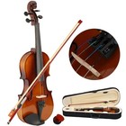 1 2 Acoustic Violin Fiddle For Kids Beginners Violin Starter Kit With Hard Case