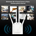 Wavlink Ac1200 Wireless Router Extender Wifi Repeater Dual Band Beamforming Wps