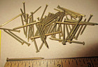 50-vintage Copper-bronze Nails 1 3 8    Long X Just Under 5 64  Shank    1 8    Head