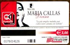 G 2326 828 C c 4409 New Magnetized Callas Bolena Phone Card