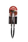 9  Stainless Steel Tong With Woodlook Handle