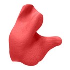 Red Custom Molded Reusable Ear Plugs Molds 10 Minutes Hearing Protection Nrr 26