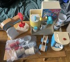 Huge Lot Of Melissa And Doug Wooden Pretend Play Food   Kitchen Appliances