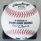 Austin Riley With  27 Licensed Psa dna Authenticated Signed New Manfred Baseball