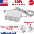 60w T-tip Charger Power Adapter For Macbook Pro 13  Retina A1502 A1435 2012-2015