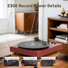 Record Player Bluetooth Vintage Audio Turntables 3-speed 33 45 78rpm Vinyl Spinn