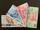 Zambia Set 10 20 50 100 Kwacha 2024  2025  Unc P-new