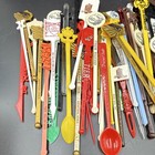 Huge Lot Of Approx 100 Vintage Swizzle Sticks Drink Stirs Cocktail Stirrers
