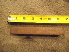 Vintage Hockley Abbey Wood And Brass Spirit Level No 1621 6 