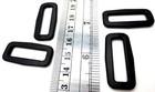 25mm 1  Wide Fit Plastic Loop For Shoulder Strap Pack Belt Webbing Durable Black