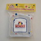 Wonder Bread Sandwich Container Plastic Snack Keeper - New-old-stock