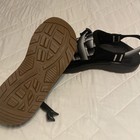 Chaco Canyon Woven Clog Womens Sz 10 Black white Slip On Adjustable Hiking Shoes