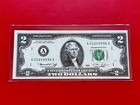 1976  2 Two Dollar Bill   Boston A   Uncirculated
