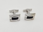  Vintage 925 Designer Db Sterling Silver Cuff Links