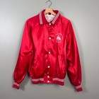 Vintage Miller High Life Professional Rodeo Cowboys Jacket Red Varsity Large