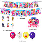 Aurora True And The Rainbow Kingdom Banner Balloon Cake Toppers Party Decoration
