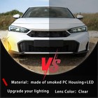 Led Front White Daytime Running Light Fog Lamp Turn Signal For Honda Civic 2025 