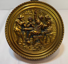 Vintage Decorative Brass Bed Warmer Wall Hanging Made In England 30 