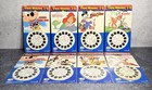 Extremely Rare - 1991 Disney Tyco View-master 3d Reels - Lot Of 8 New In Package