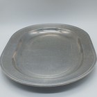 Vintage Wilton Armetale Oval Pewter Tray  14 X 10 In