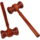 Wooden Judge Gavels Auction Hammer Gavel Set Of 2 Courtroom Lawyer Desk