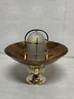 Nautical Brass Marine Bulkhead Ceiling Light With Copper Shade - Ship Passageway