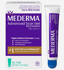6 Pack Of Mederma Advanced Scar Gel Skin Protectant 0 7 Oz Exp 08 28