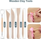 Luney Clay Tools Kit  25 Pcs Ceramics Polymer Clay Sculpting Modeling Pottery