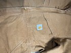 Vintage Carhartt X01 Brn Quilt-lined Duck Coveralls Size 48 Short