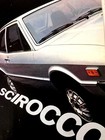 1975 Vw  Volkswagen Scirocco Print Ad The Hot One