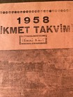 1958 Assyrian Syriac Christian Calendar  Mardin Collectibles Rare