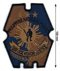 Philippine National Police Pnp Officer Blue Brown Embroidered Sleeve Patch