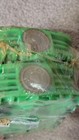 Old School  Nos Green Wellgo Platform Pedals Bmx Freestyle Bike 1 2 Inch Lu 864