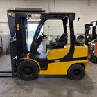 2020 Yale Glp060vx 6000lb Used Forklift Triple Mast Sideshift Fork Pos 4658 Hrs
