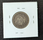 1891-p Seated Liberty Quarter Final Year Vg