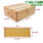 10-frame Medium Bee Box Wax Coated Bee Hives With Beehives Frames Wax Foundation
