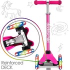 3-wheel Kick Scooter For Kids Ages 3-8 Lean-to-steer Toddler Scooter With Ext   