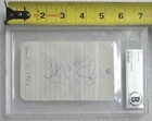 Grace Slick Signed Paper Beckett Bas Coa Autographed Slabbed Jefferson Airplane