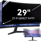 29    Privacy Screen 21 9 Aspect Widescreen 2pk Eye Protection Anti-glare Uv Blue