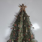 Vtg Yuengling Lager Beer Die Cut Cardboard Christmas Tree Advertisement Man Cave