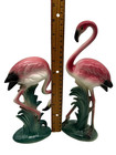 Vintage Art Deco Pink Flamingo Figurines Set Of 2