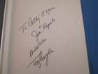 Tony Conigliaro Signed Book Seeing It Through Story Of A Comeback Boston Red Sox