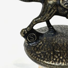 Blanton s Bourbon Whiskey Bottle Stopper - Letter S - Bronze - Racehorse Jockey