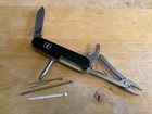 Rare Victorinox Black Techline Mechanic Special Swiss Army Knife Nice