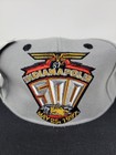 Vtg 1997 Indianapolis Indy 500 Race Snapback Embroidered Cap Racing Grey Hat