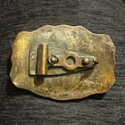 Vintage Oden Inc Solid Brass   Heavy Metal Belt Buckle  ken  Name Personalized