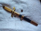 Post World War 2  Soviet Communist Navy Officers Dagger Dated 1986 Number Remove