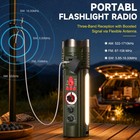 Emergency Crank Radio With Am fm sw  Portable Flashlight Radio