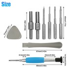 20x Triwing Screwdriver Repair Tool Kit For Nintendo Nes Snes N64 Sega Game Boy